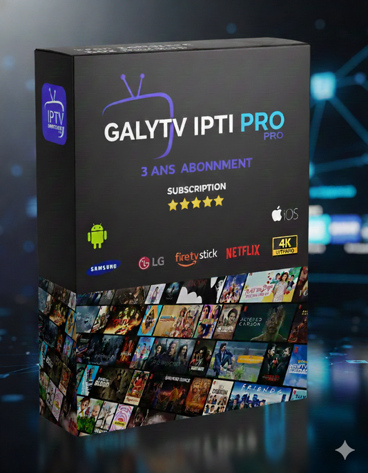 MEGA OFFRE GALYTV : Abonnement IPTV 3 Ans (36 Mois) - Économies Maximales